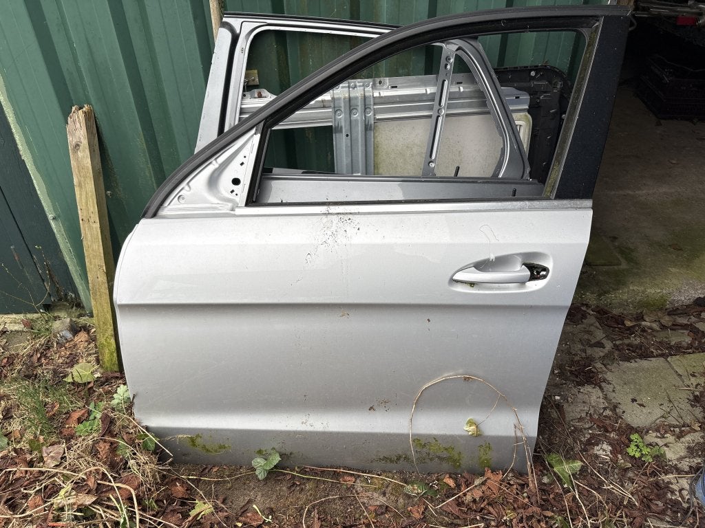 Linksvoor deur W166 GLE Klasse ML Klasse Zilver, Auto-onderdelen, Niet ingevuld, Gebruikt, Deur, Mercedes-Benz
