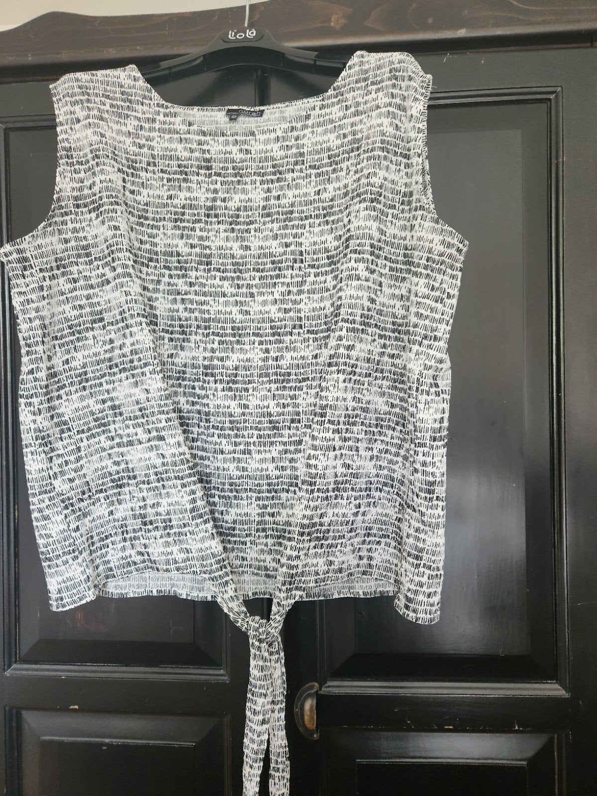 Leuke shirt 48/50, Ophalen, Zo goed als nieuw, Zwart, Shirt of Top