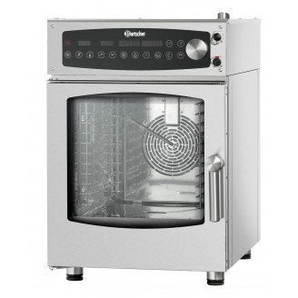Bartscher combi-oven, Witgoed en Apparatuur, Ovens, Gebruikt, Vrijstaand, Combi-oven, Bartscher, 55 tot 60 cm, 45 tot 60 cm, Hete lucht