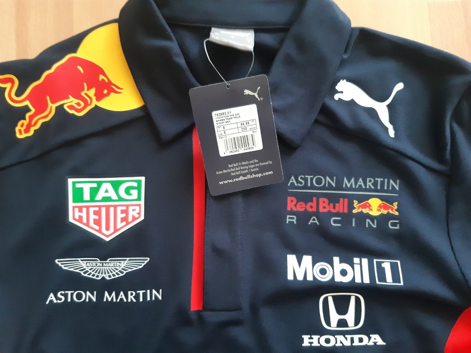 Red Bull Racing F1 Team Polo Shirt - Nieuw met labels, Puma, Blauw, Nieuw, Ophalen of Verzenden