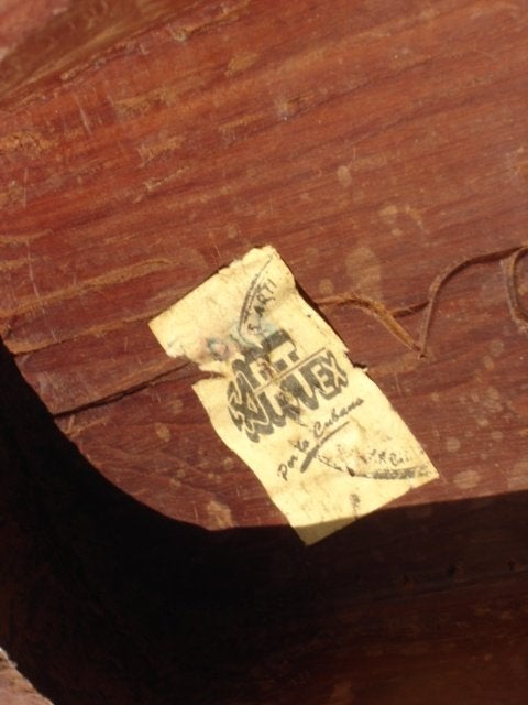 Mooi authentiek masker [ Artex // CUBA ], Antiek en Kunst, Hout, Bruin, Masker, Ophalen of Verzenden