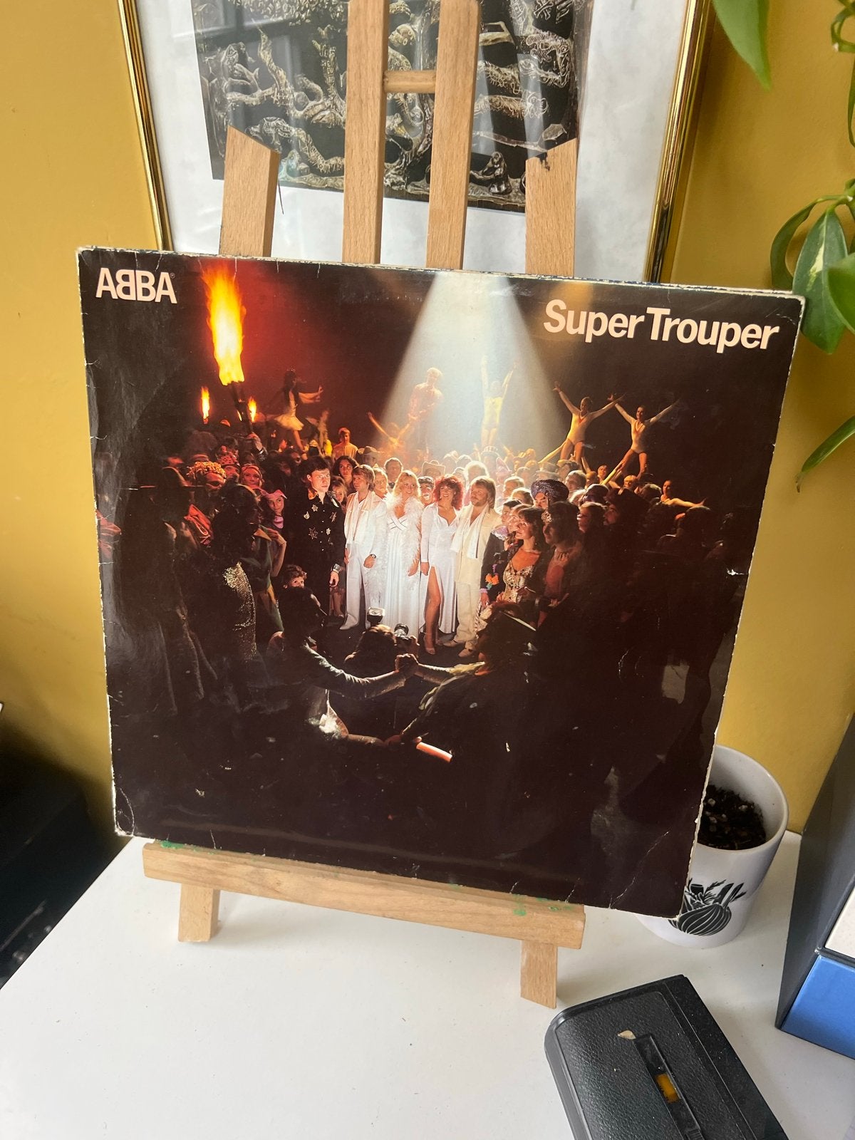 ABBA - Super Trouper LP (Pop, 1980), Cd's en Dvd's, Vinyl | Pop, LP, Gebruikt, Pop, Ophalen of Verzenden