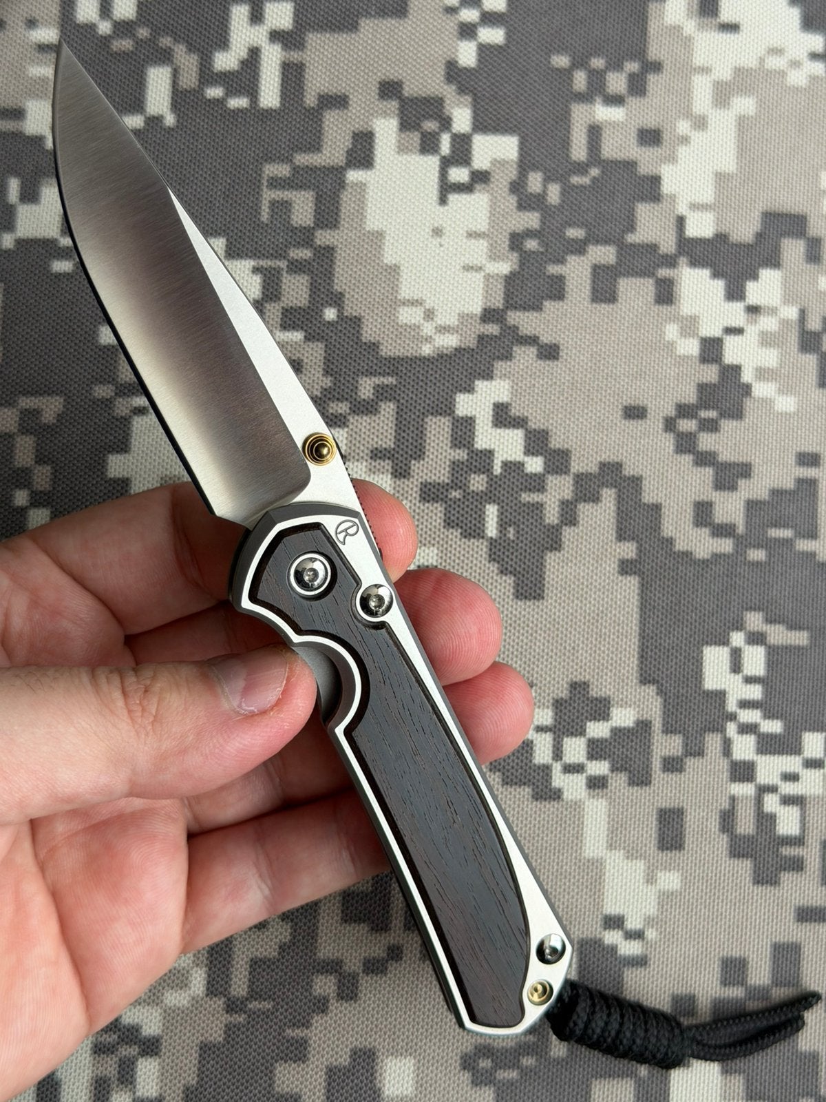 Chris reeve sebenza 31 macassar ebony polished, Verzenden, Zo goed als nieuw