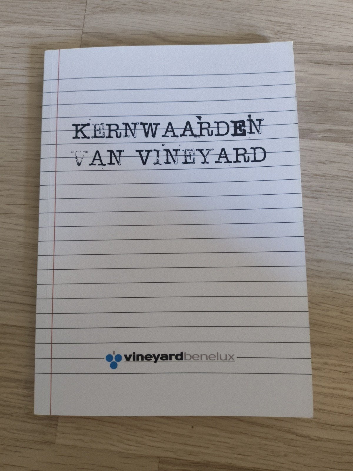 Kernwaarden van Vineyard, Ophalen of Verzenden, Zo goed als nieuw