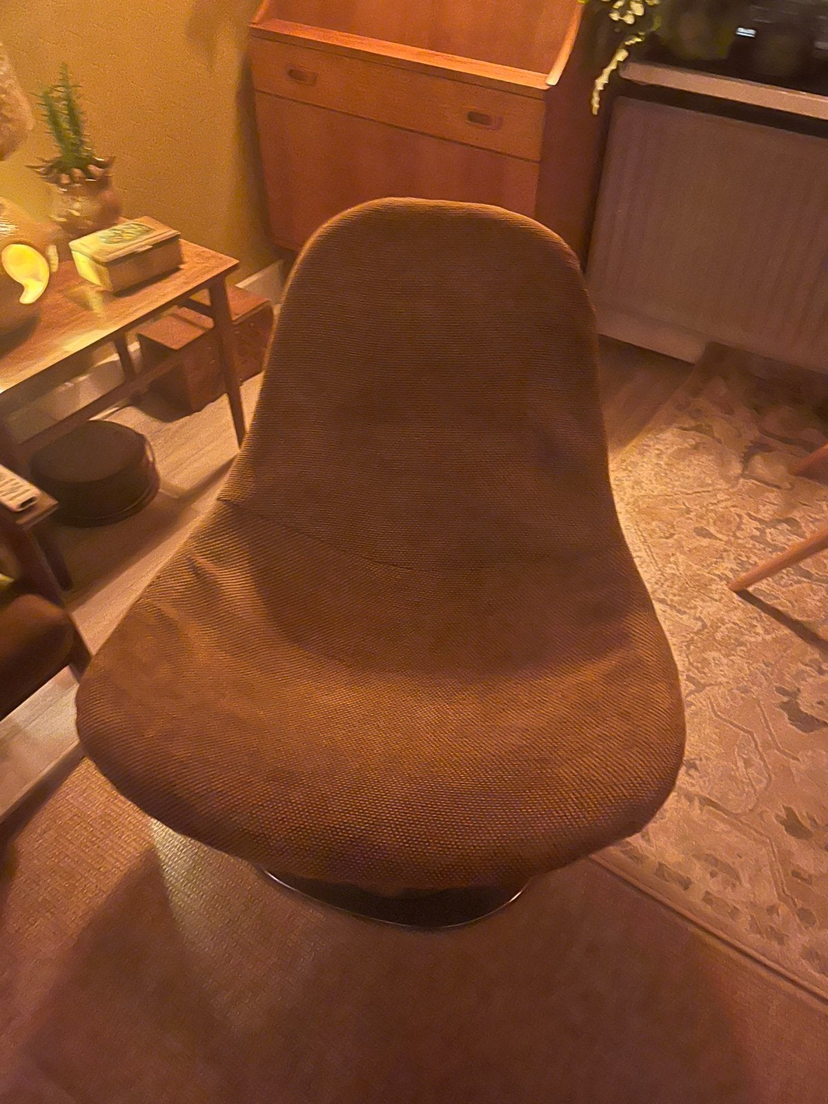 Vintage Ikea Tirup draaifauteuil, Ophalen, Gebruikt, Vintage, 75 tot 100 cm
