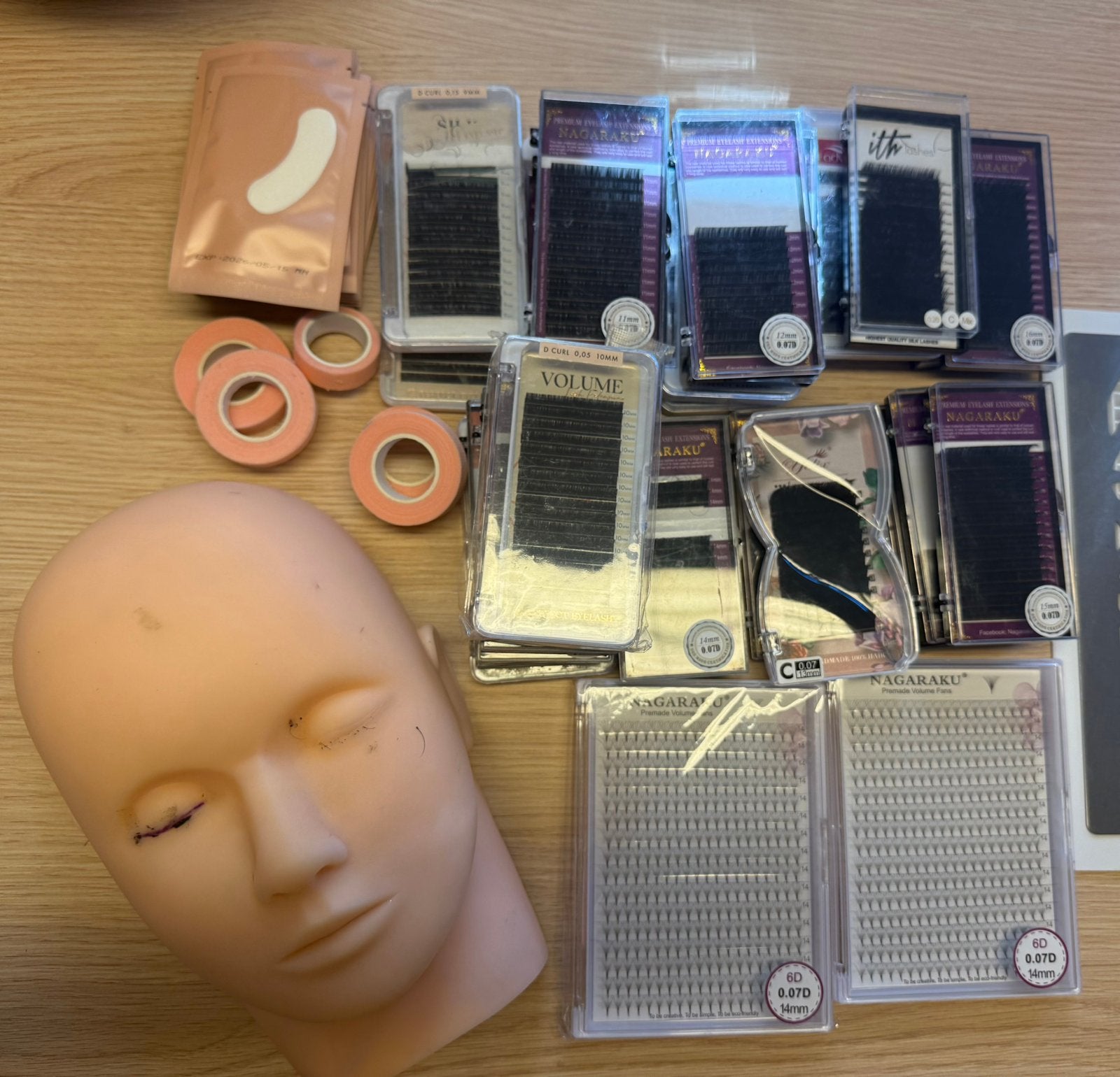 Lash tech supplies, Ogen, Zwart, Nieuw, Ophalen of Verzenden