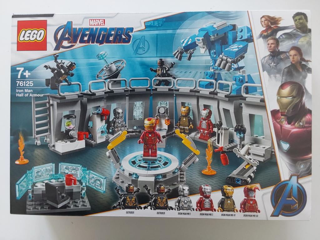 Lego Marvel Avengers 76125 Iron Man Hall of Armour 🆕in seal, Marvel, Lego, Compleet, Nieuw