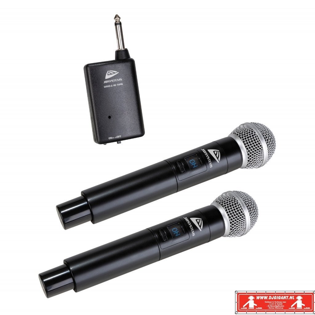 JB Systems draadloze microfoon set, Muziek en Instrumenten, Microfoons, Ophalen of Verzenden, Nieuw, Zangmicrofoon, Draadloos