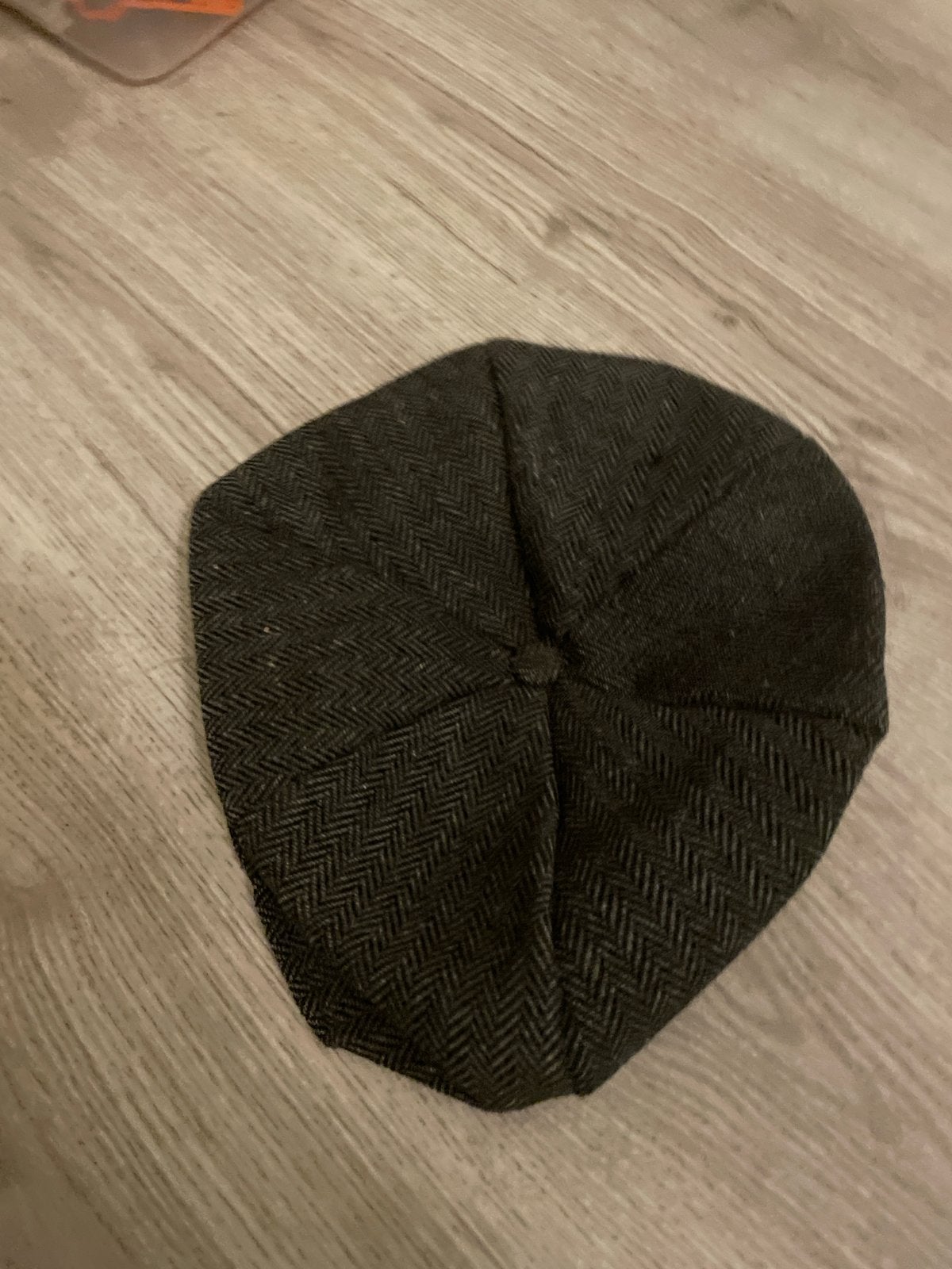 Stijlvolle Opa Pet - Klassieke Tweed Look + bril, Ophalen of Verzenden, Zo goed als nieuw, One size fits all, Pet