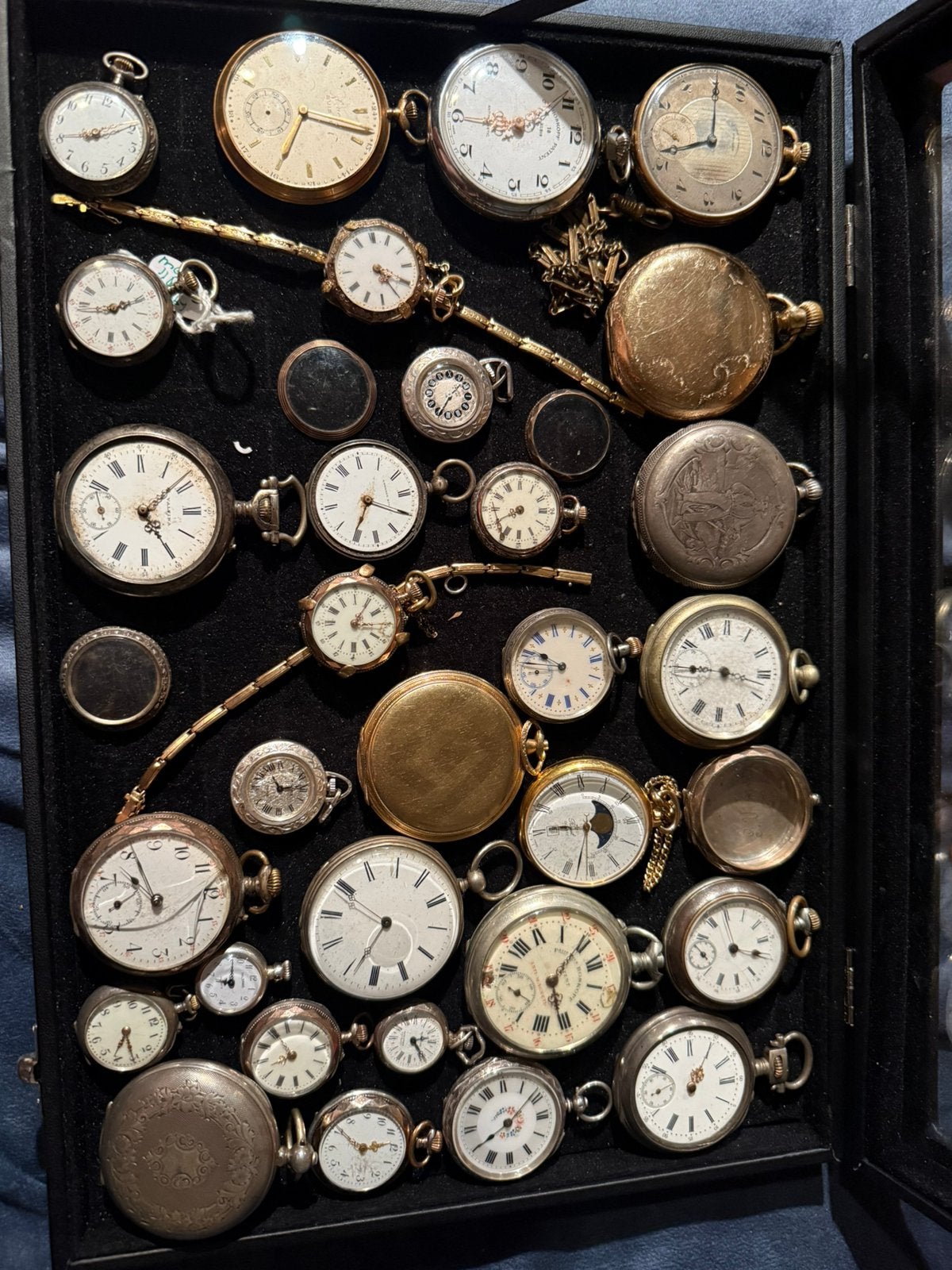 32 zakhorloges zilver, Ophalen of Verzenden, Zilver, Overige merken