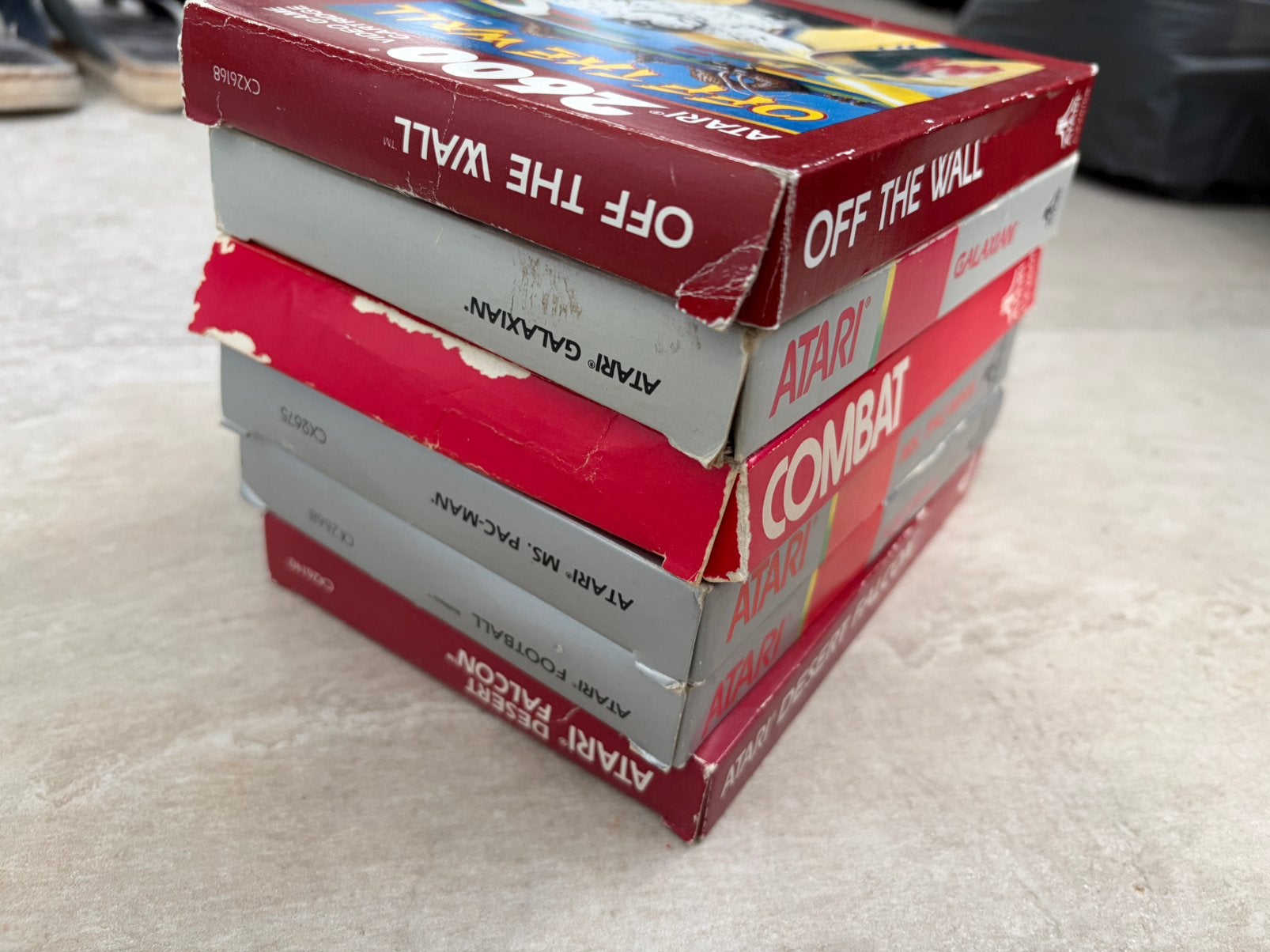 Atari 2600 spellen in doos, Spelcomputers en Games, Gebruikt, 1 speler, Ophalen of Verzenden, Vanaf 7 jaar