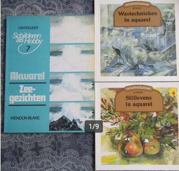 Schilderen als hobby 7 / Met potlood en penseel - 2 delen, Ophalen of Verzenden, Zo goed als nieuw, Overige onderwerpen