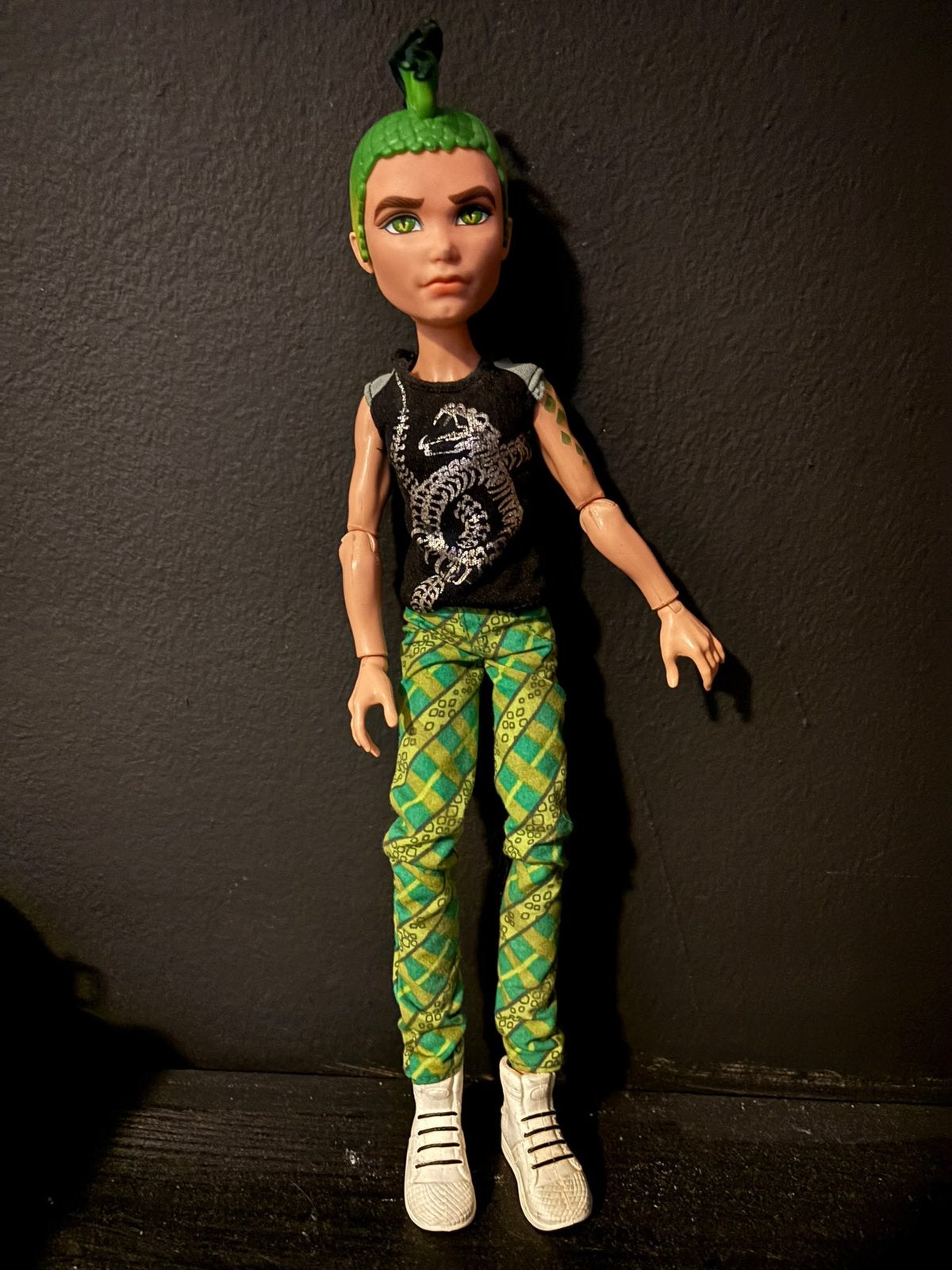 Monster High Deuce Gordon, Ophalen of Verzenden, Zo goed als nieuw, Pop