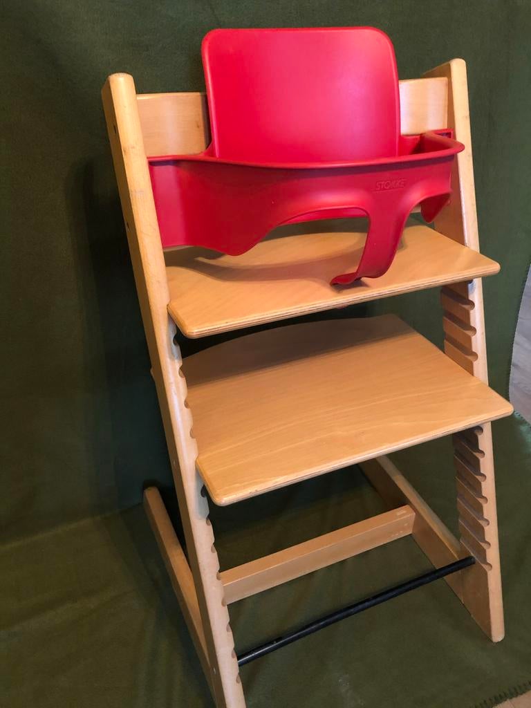 Stokke Tripp Trapp  rode babyset, Stoelverkleiner, Meegroeistoel, Stokke, Stokke