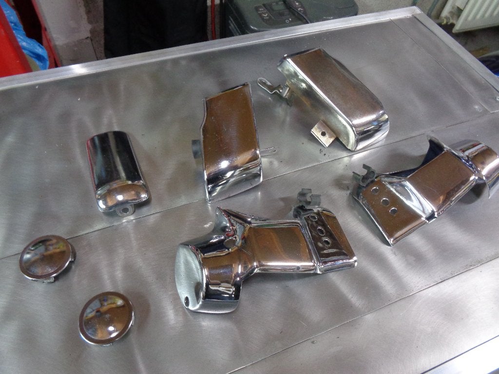 Honda goldwing gl1200 div. chroom, Ophalen of Verzenden, Gebruikt