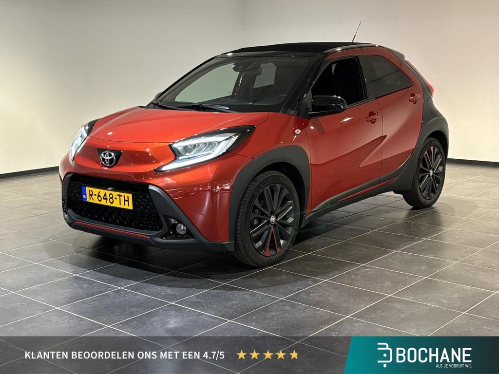 Toyota Aygo X 1.0 VVT-i S-CVT Premium | Open dak | JBL audio, Auto's, Toyota, Gebruikt, 4 stoelen, Leder en Stof, Origineel Nederlands