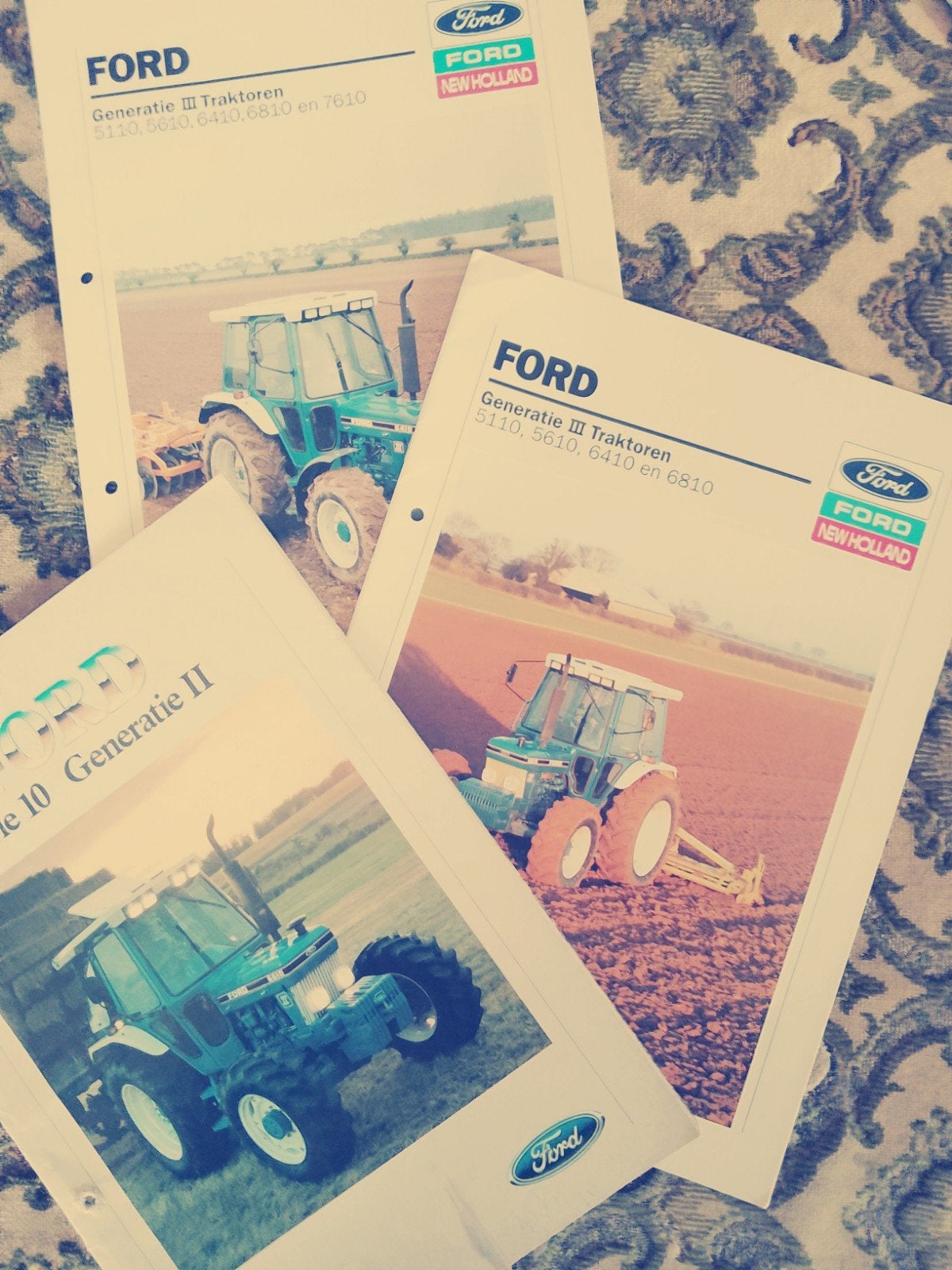 Ford folders: dubbel in eigen collectie, Ophalen of Verzenden, Gelezen, Ford, Ford Motor Company