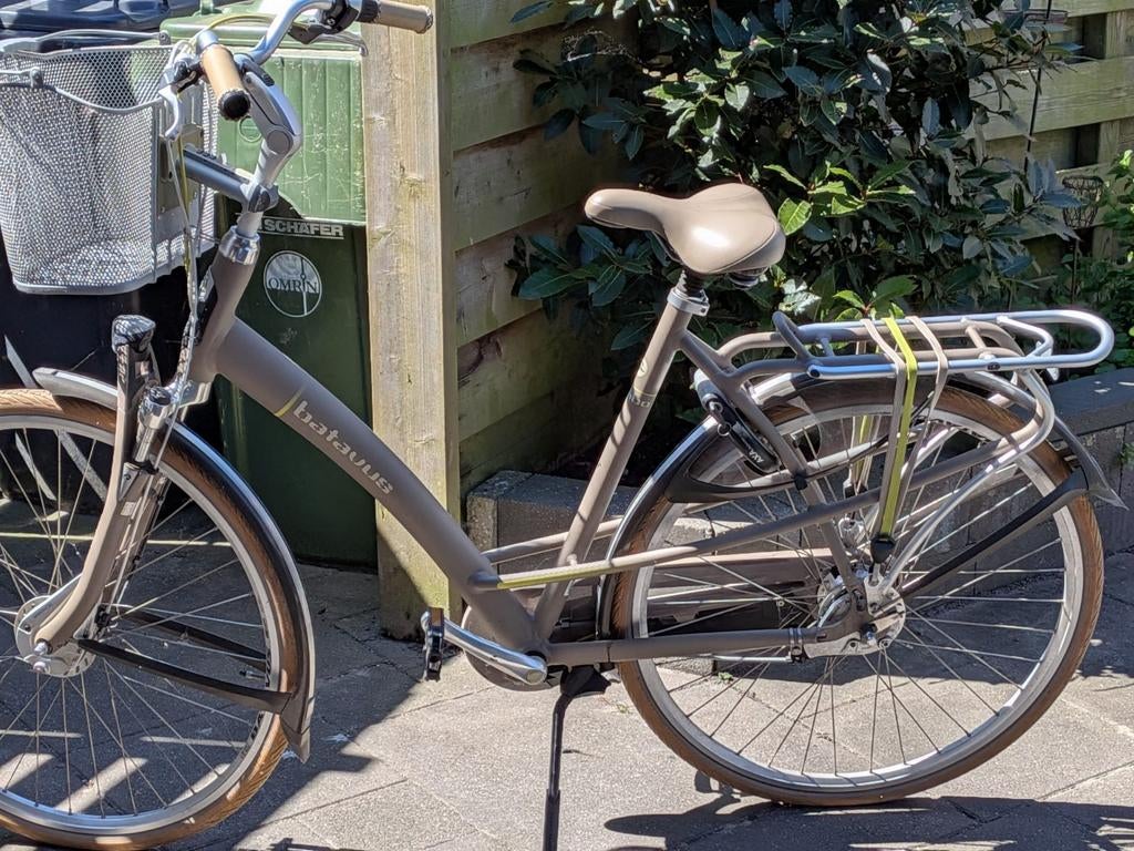 Batavus Mambo Damesfiets - 57 inch, Ophalen, Gebruikt, Velgrem, Versnellingen