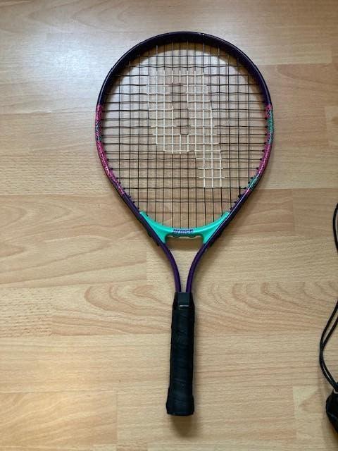 Prince Ace Face racket, 21'', Sport en Fitness, Squash, Ophalen of Verzenden, Gebruikt, Racket, Met hoes