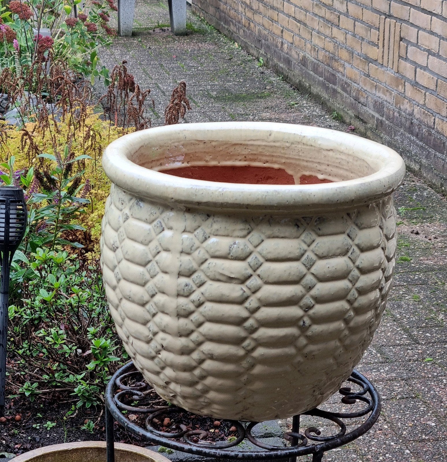 plantenbak voor buiten 37 cm  vorstbestendig, Ophalen, Rond, Tuin, Minder dan 40 cm
