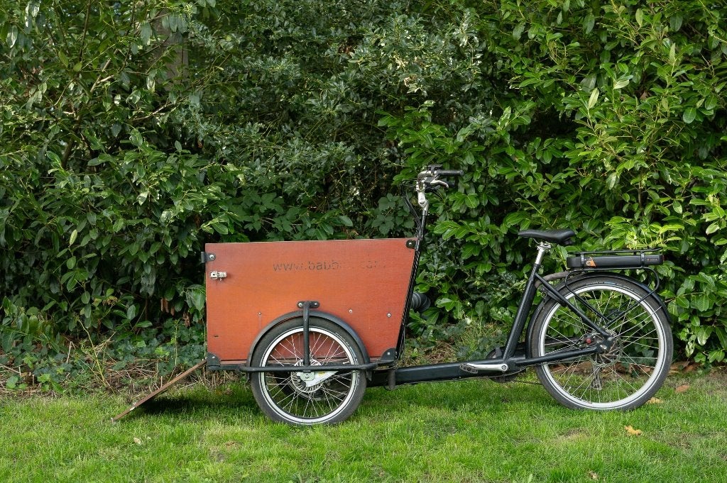 Baboe elektrische bakfiets, Gebruikt, Elektrisch, 2 kinderen, Schijfrem