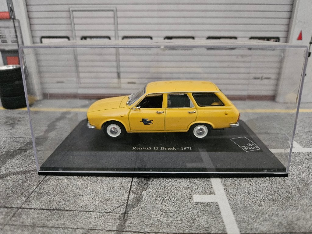 Norev Renault 12 Break 1971 1/43 in box, Hobby en Vrije tijd, Ophalen of Verzenden, Zo goed als nieuw, Auto, Norev
