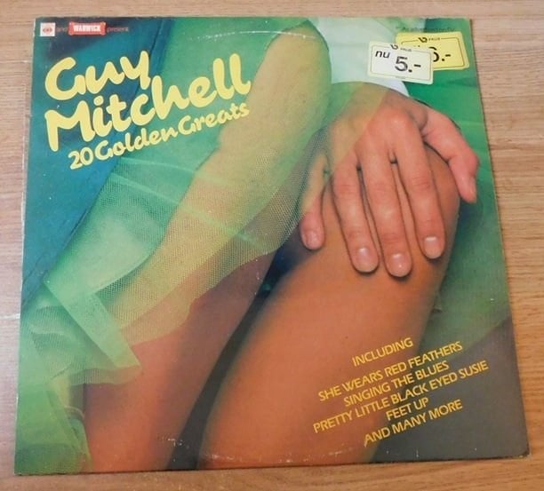Guy Mitchell – 20 Golden Greats, Cd's en Dvd's, Vinyl | Rock, LP, Gebruikt, Ophalen of Verzenden, 12 inch