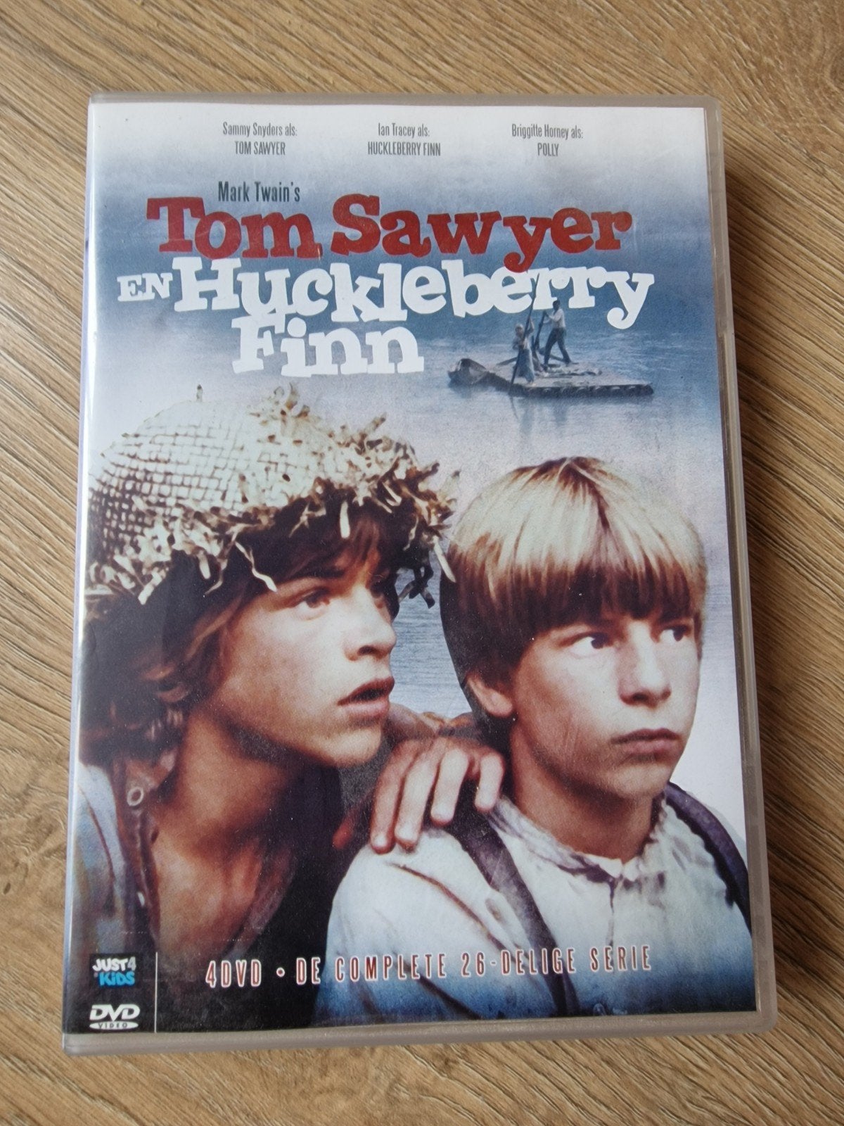 Mark Twain's Tom Sawyer en Huckleberry Finn - 4DVD Box, Avontuur, Gebruikt, Alle leeftijden, Tv-serie