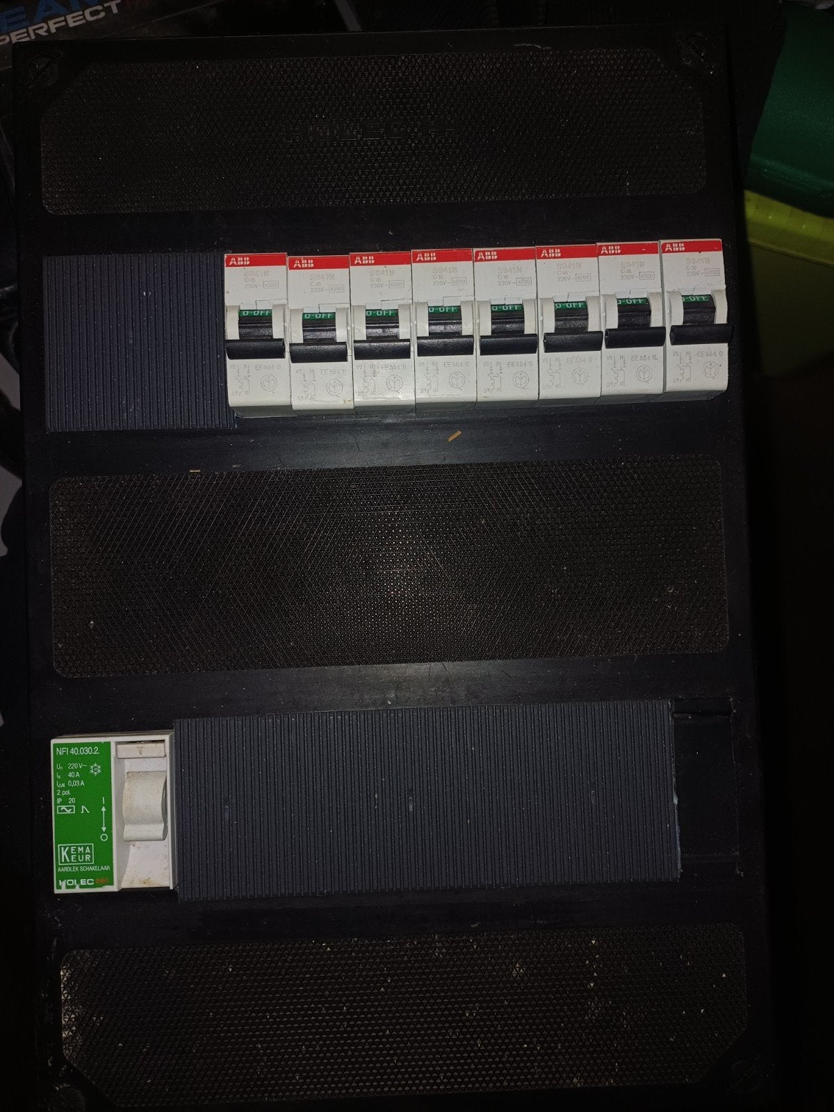 Groepenkast met aardlekschakelaar en installatieautomaten, Ophalen of Verzenden