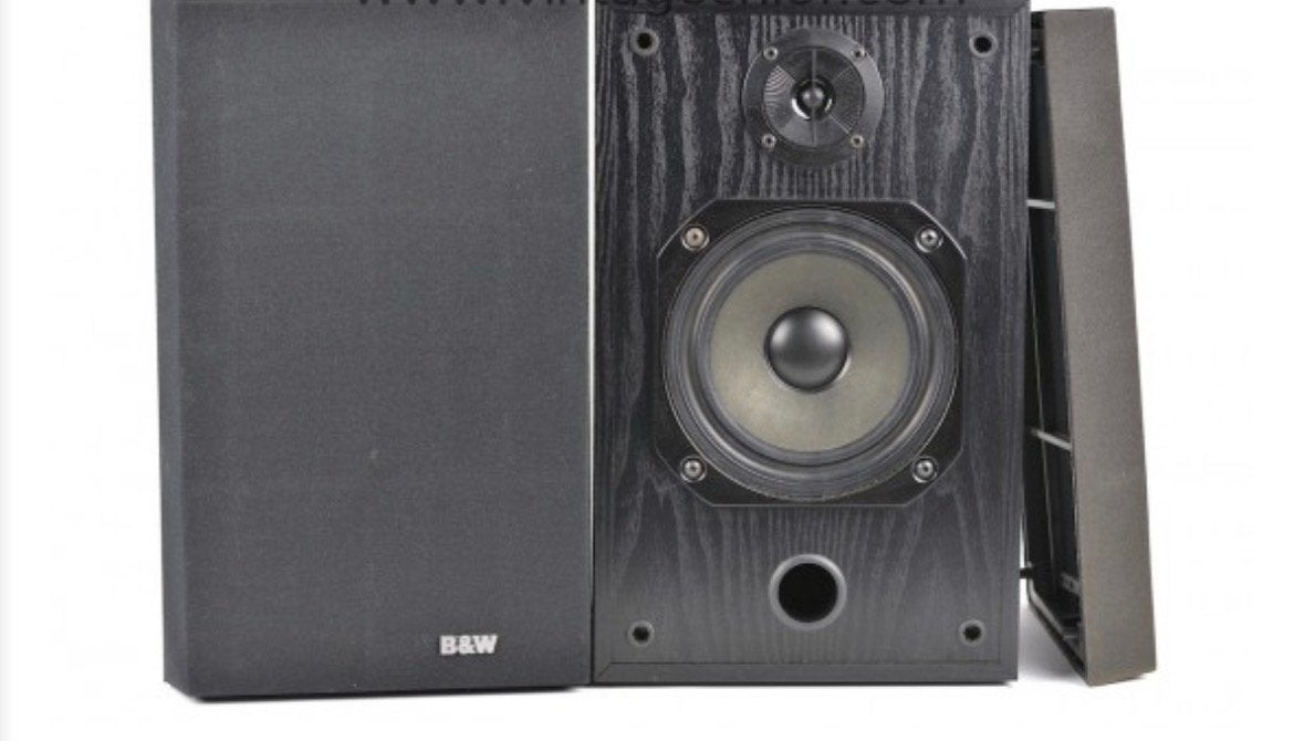 Bowers & Wilkins 201i Luidsprekers + Frontjes, Stereo speakers, Ophalen of Verzenden, Zo goed als nieuw, 60 tot 120 watt