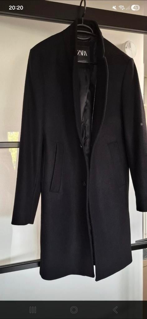 Zara wollen jas, Zara, Maat 48/50 (M), Zwart, Ophalen of Verzenden