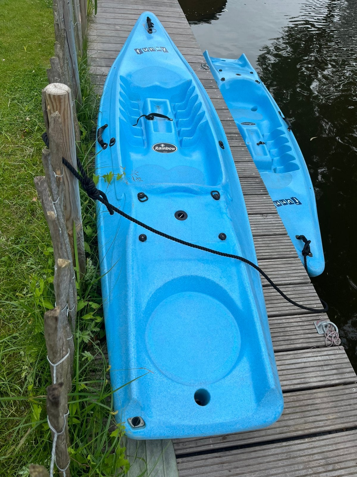 Rainbow Funny kajak, Ophalen, 1-persoons