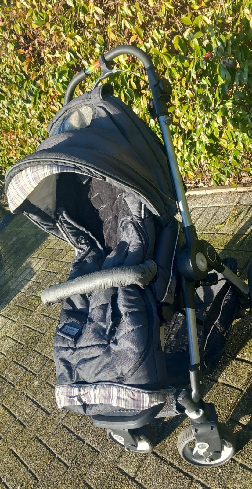 Teutonia combikinderwagen met toebehoren, Ophalen, Overige merken, Zonnekap