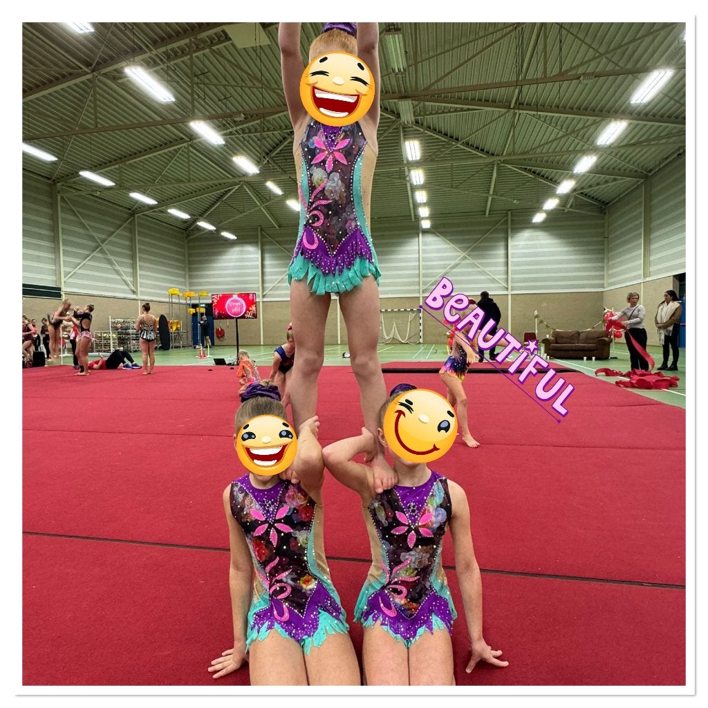Acro pakjes trio, Sport en Fitness, Kindermaat 122 t/m 140, Ophalen, Gebruikt, Overige typen