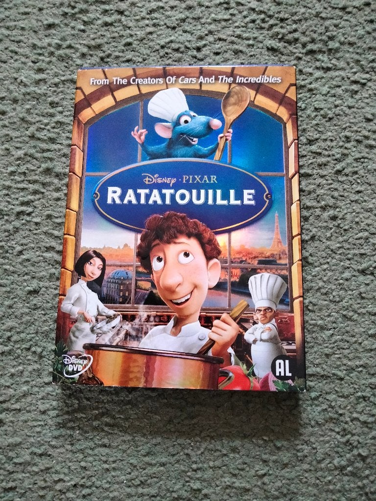 Disney Pixar DVD's: Ratatouille, Belle en het Beest, Lion Ki, Ophalen, Gebruikt, Tekenfilm, Alle leeftijden