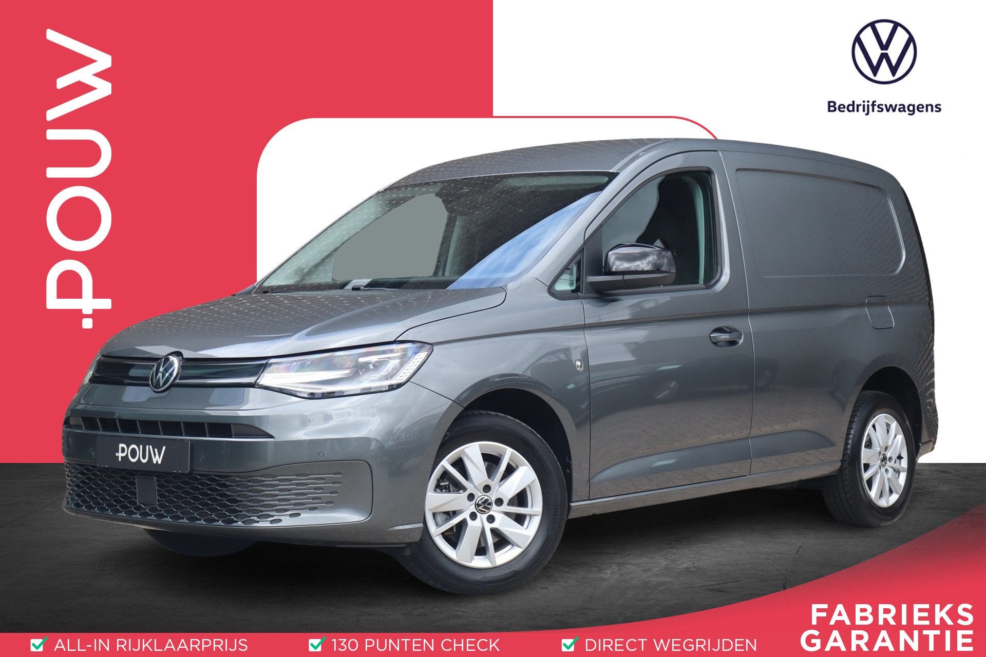 Volkswagen Caddy Cargo 2.0 TDI 122pk DSG Style | App Connect, 12 maanden, Stof, 4 cilinders, Volkswagen