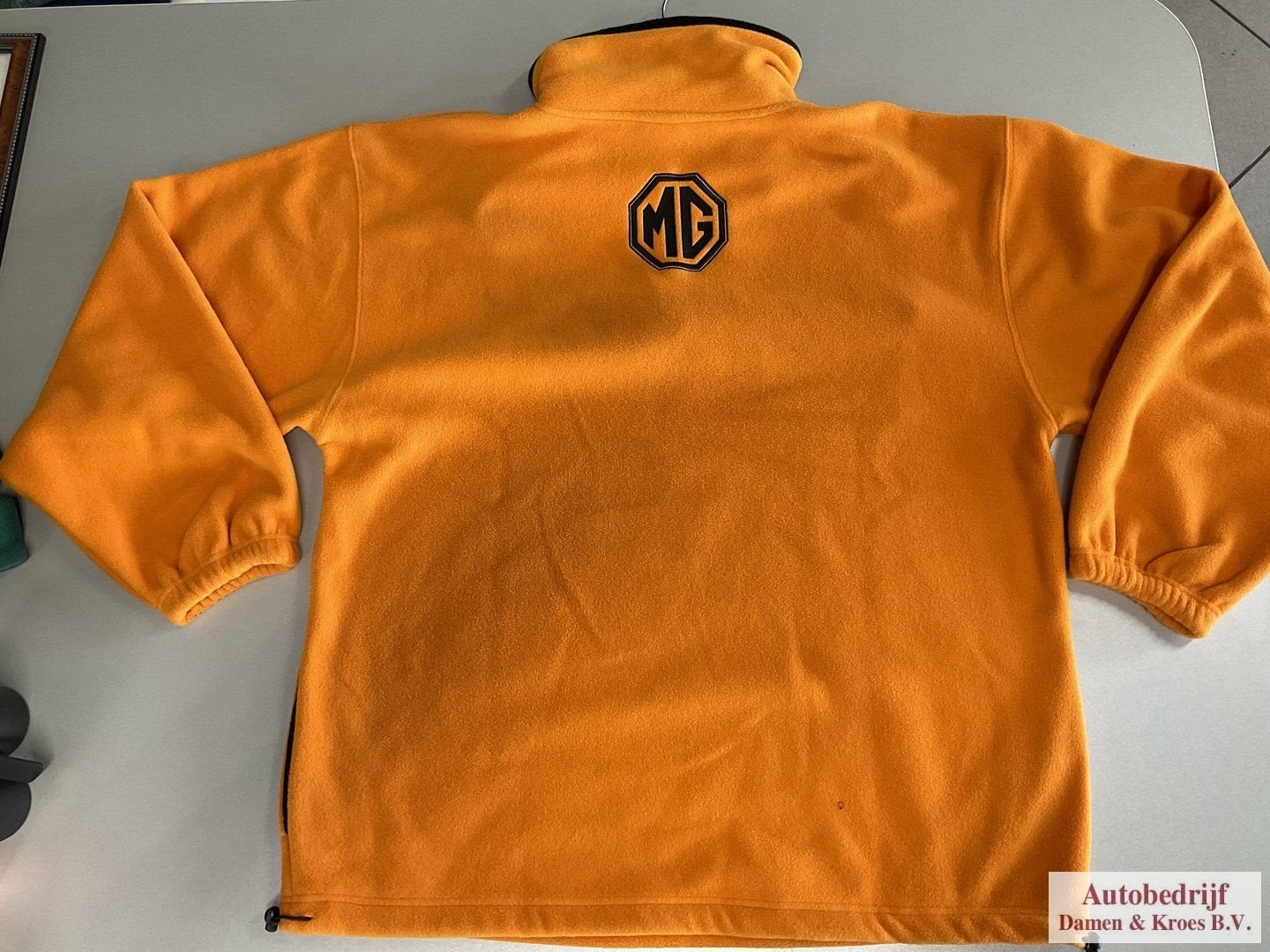 MG Fleece Trui Oranje, -, -, Ophalen of Verzenden, Zo goed als nieuw