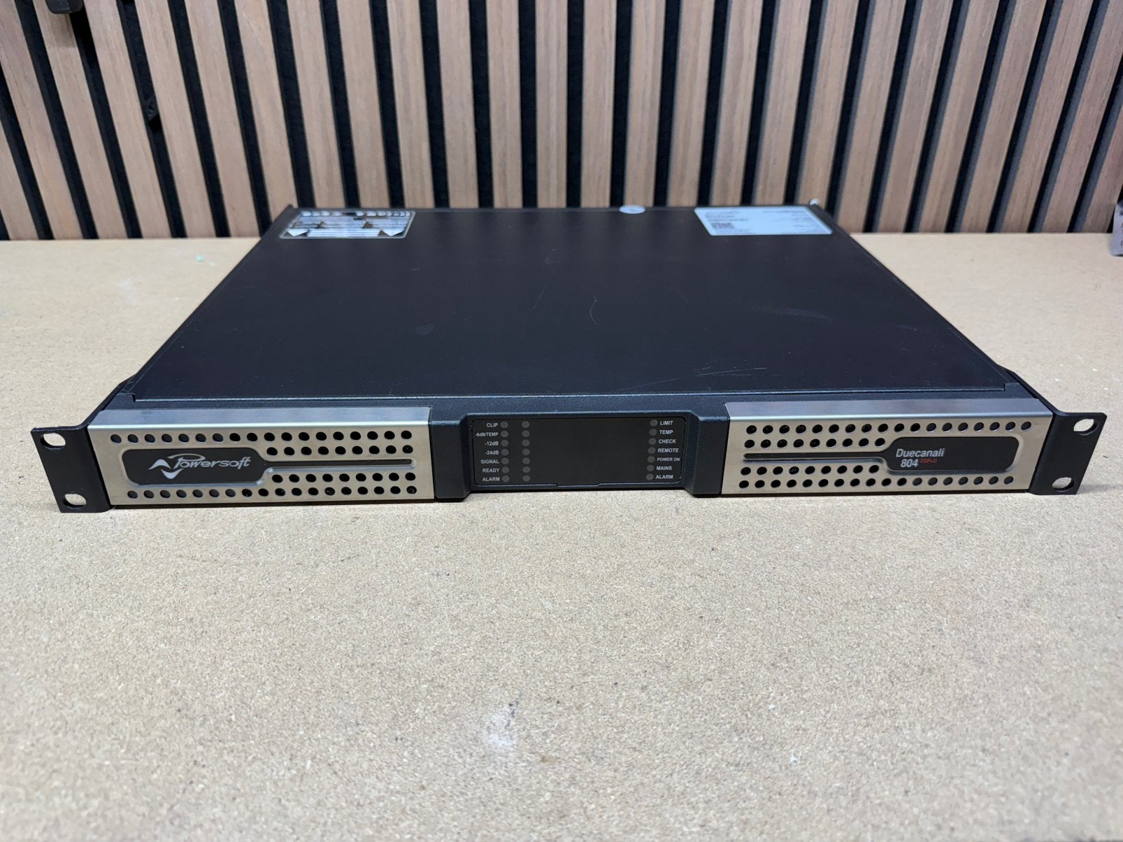 Powersoft duocanali 804 DSP + Dante