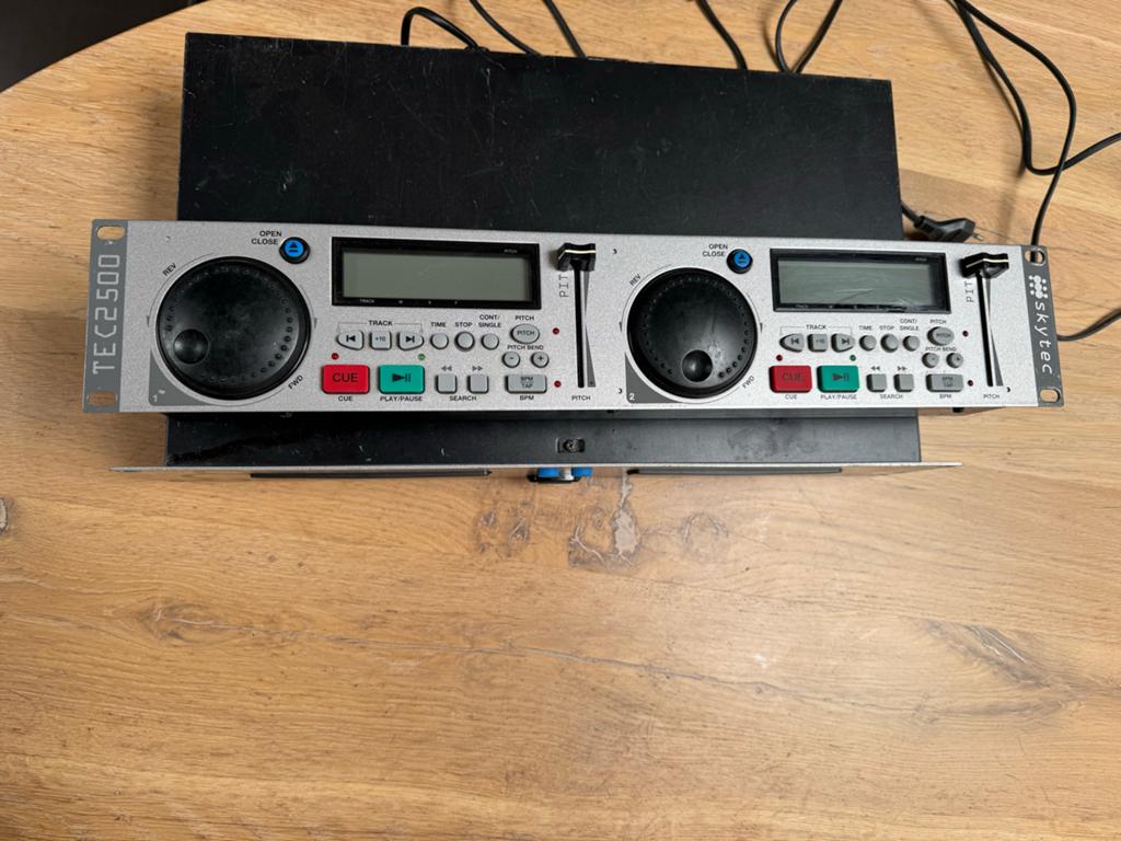 Skytec TEC2500 Professionele Dual CD Speler DJ Set, Ophalen of Verzenden, Gebruikt, Dj-set, Overige merken