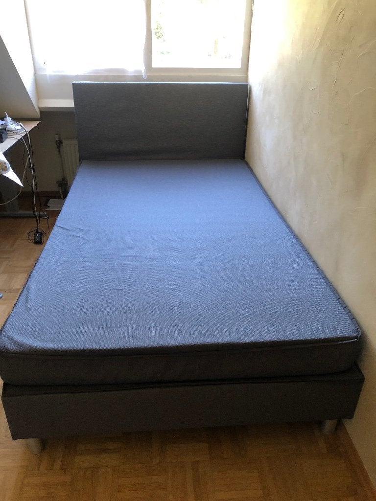 Bed 120x200, Ophalen, Zo goed als nieuw, Twijfelaar, 120 cm