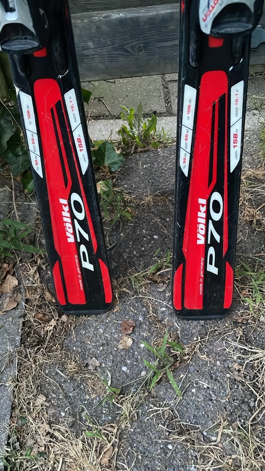 Völkl P70 Ski's - Zo goed als nieuw, Overige merken, 140 tot 160 cm, Ophalen of Verzenden, Zo goed als nieuw