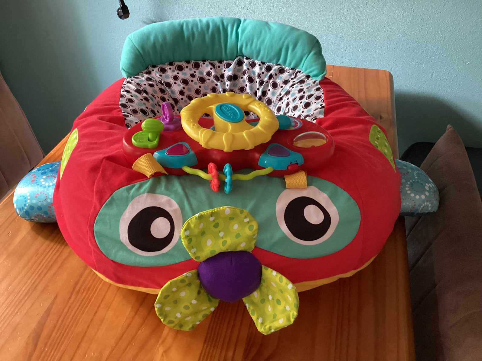 Playgro Vliegtuig Activiteiten Zitkussen,Zie Foto’s., Kinderen en Baby's, Ophalen, Nieuw, Babygym, Met licht