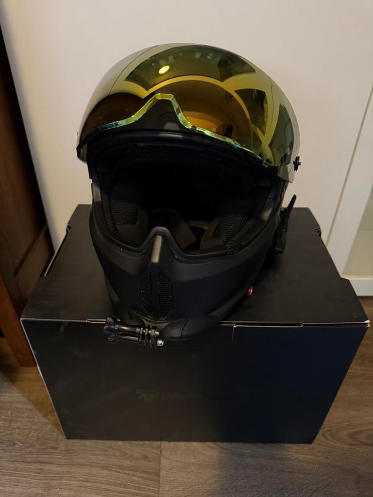 Ruroc Atlas 3.0 L + Midland R1 mesh, Ophalen of Verzenden, Tweedehands, Integraalhelm, Overige merken