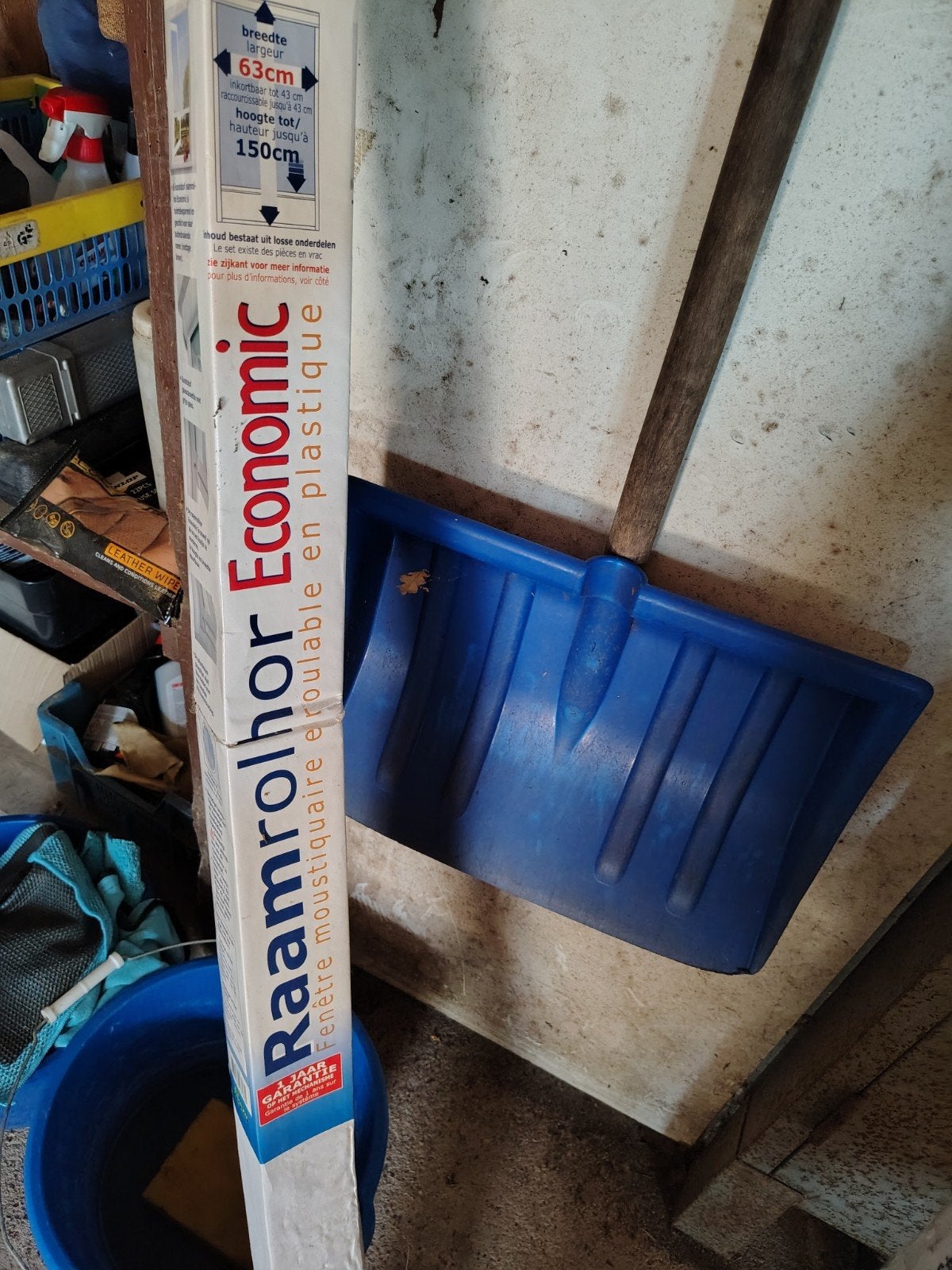 Fikso Raamrolhor Wit - Nieuw in ongeopende doos, Ophalen, Minder dan 80 cm, Hordeur, Minder dan 200 cm