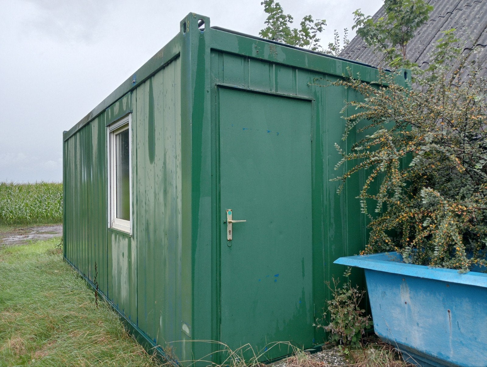 schaftkeet, unit, container 20 ft, Ophalen