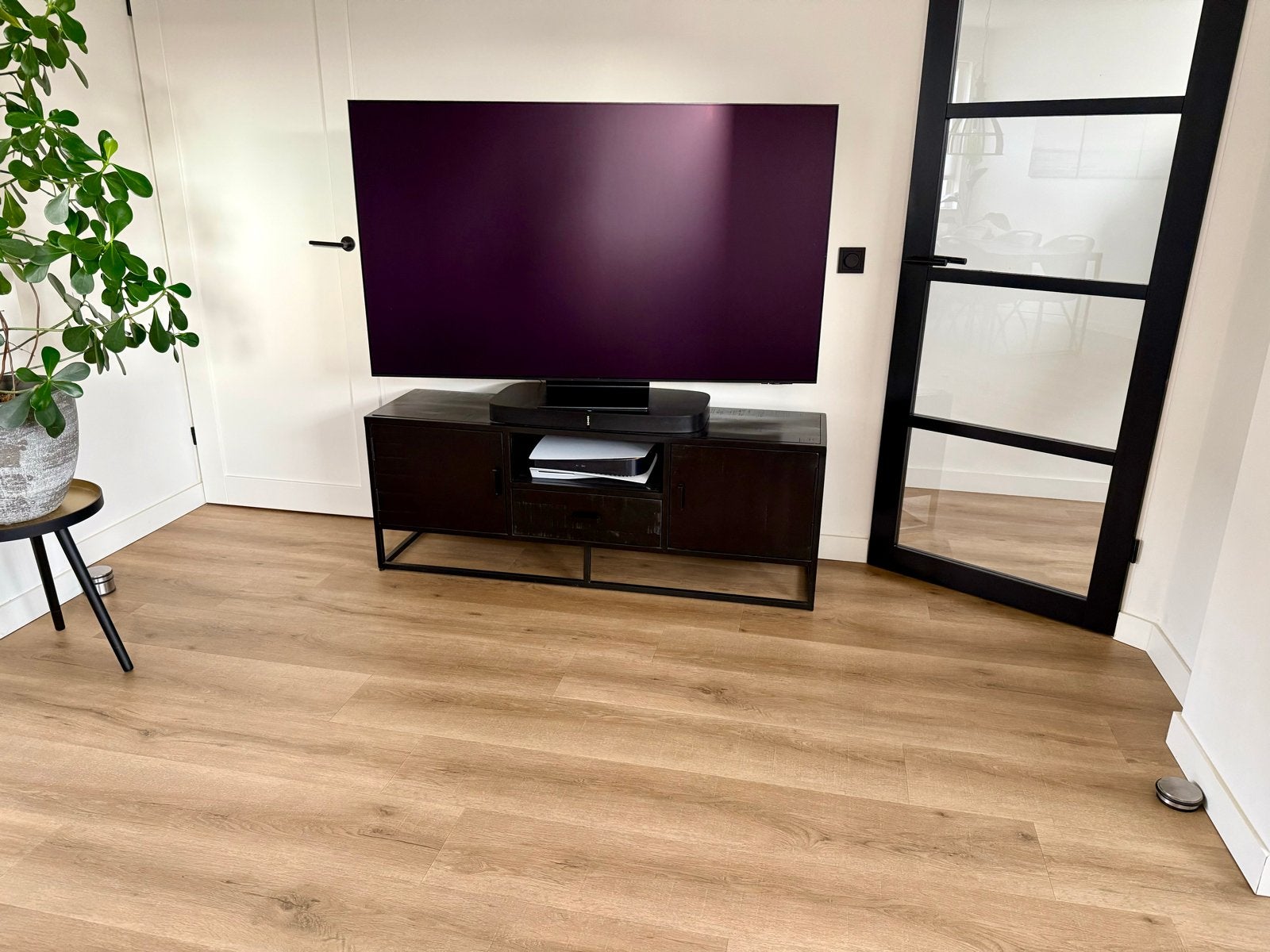 Pronto Wonen TV-meubel 150x40x56 cm, Ophalen, Gebruikt, 100 tot 150 cm, Minder dan 100 cm