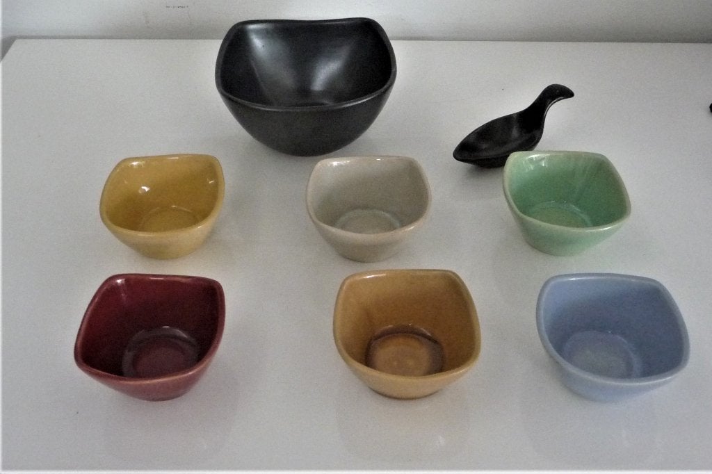 fraaie   design pindastel  60 er jaren vintage, Ophalen of Verzenden