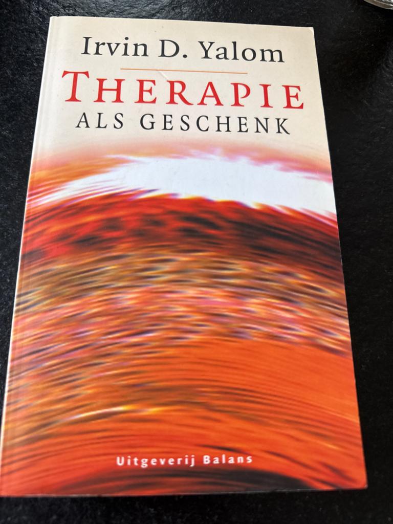 Therapie als Geschenkt - Irvin D. Yalom, Boeken, Ophalen of Verzenden, Gelezen, Klinische psychologie