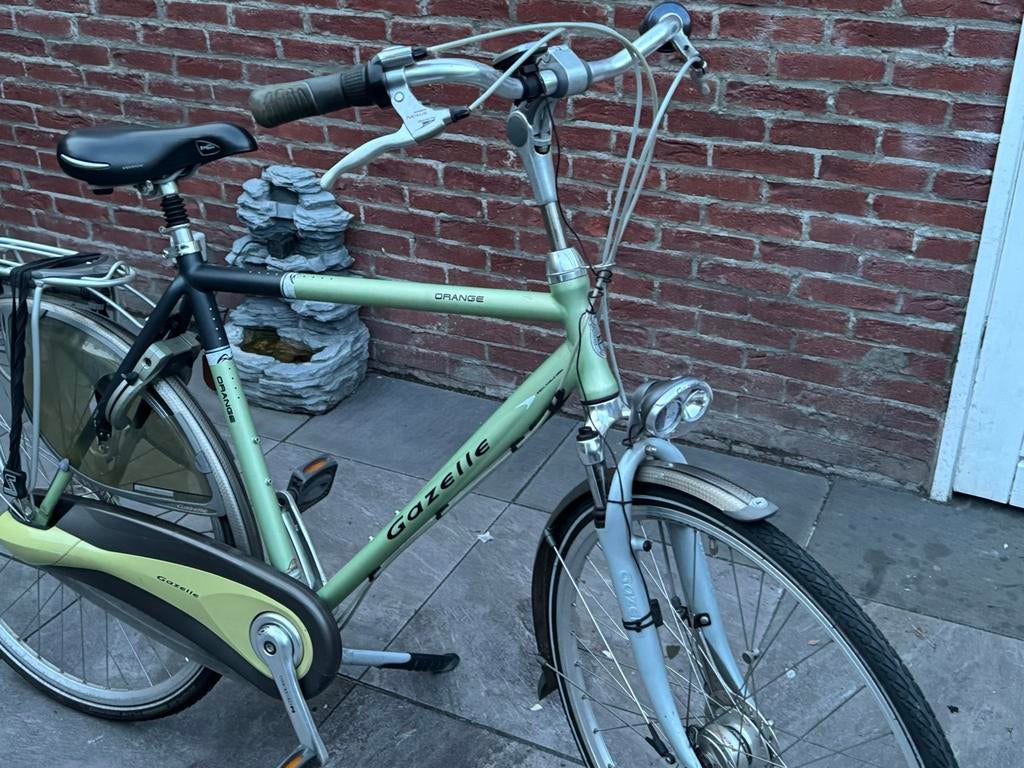 Zo goed als nieuw gazelle herenfiets, Versnellingen, Ophalen of Verzenden, Zo goed als nieuw, 57 tot 61 cm