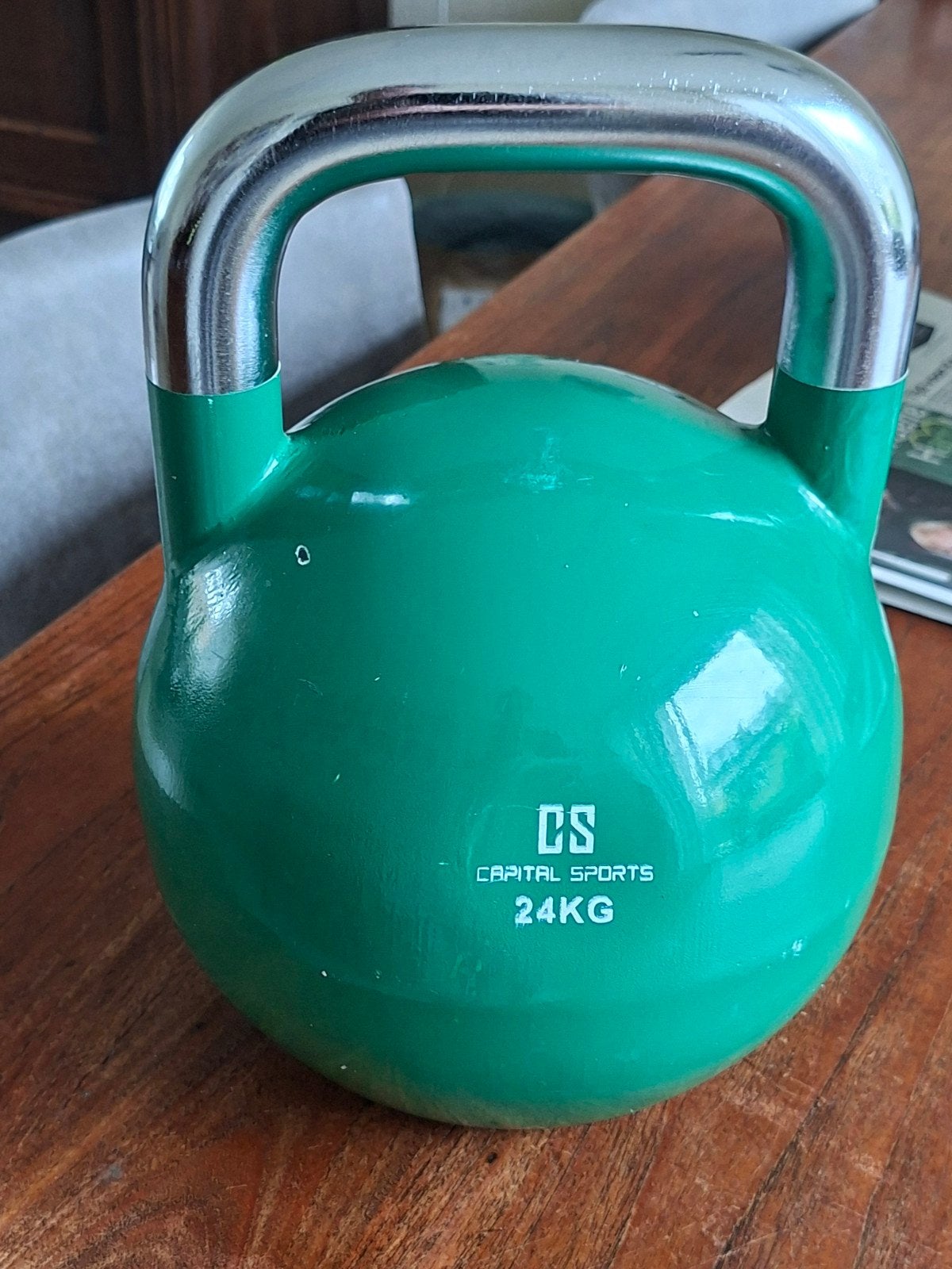 Capital Sports Kettlebell 24KG - Zo goed als nieuw, Ophalen of Verzenden, Zo goed als nieuw, Benen, Kettlebell